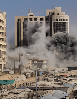 Engineering analysis of  Politics - Gaza War