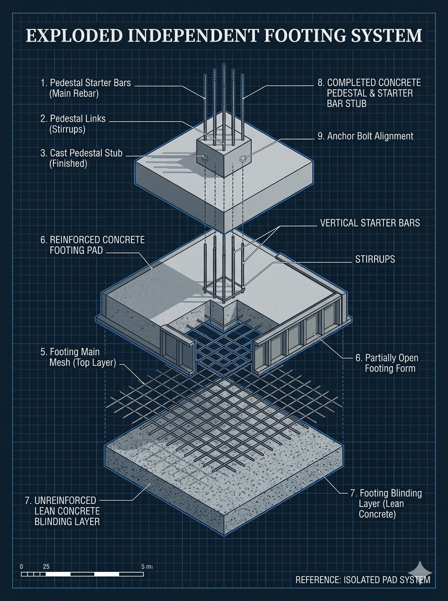 Square Footing