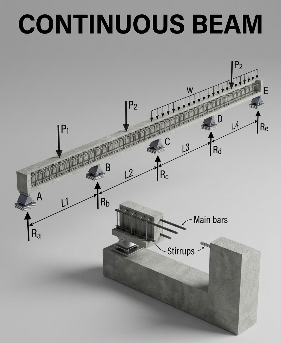 Example 1 Continuous Beam - 2020