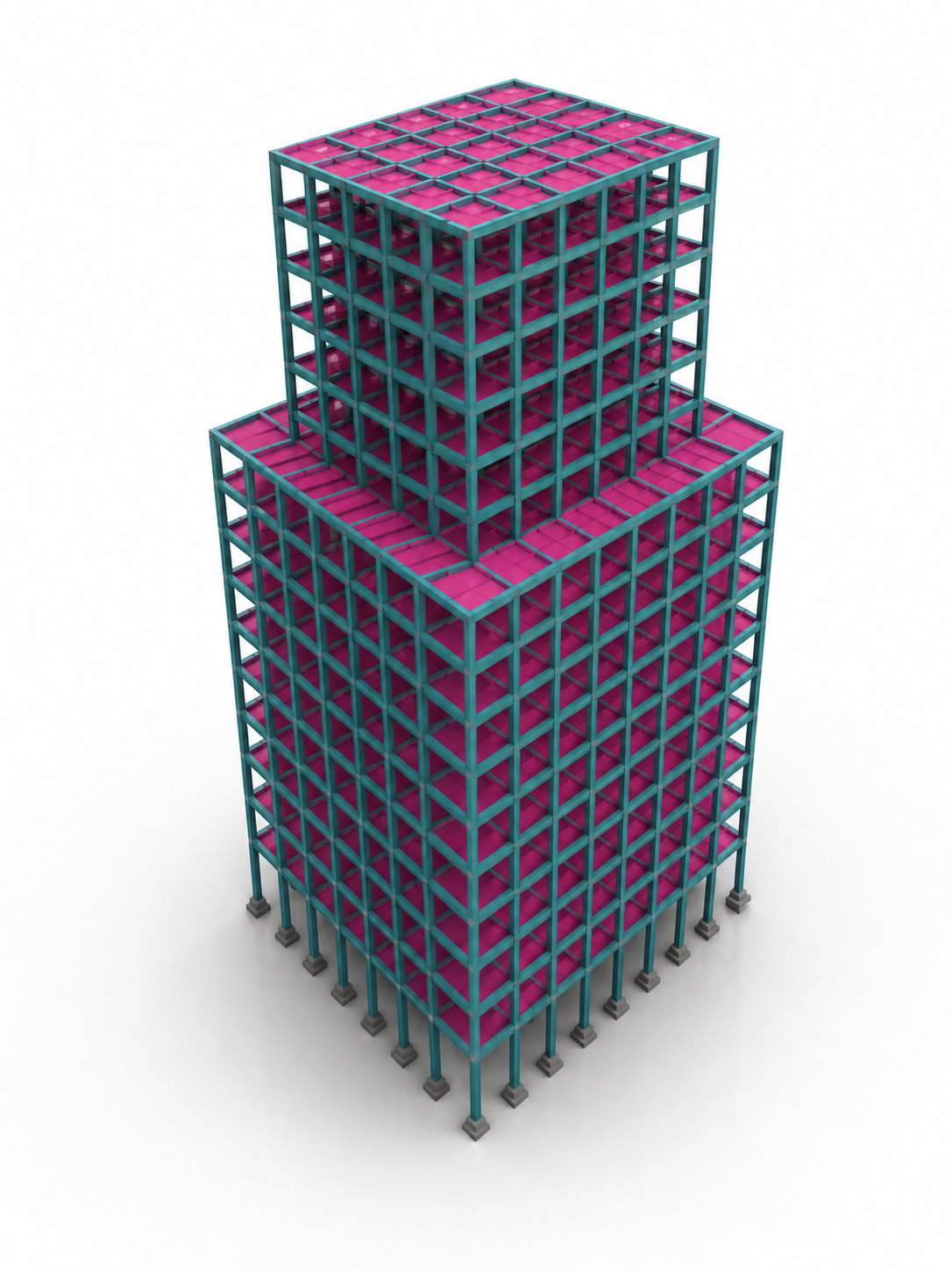 18 story Concrete Building in Earthquake zone
