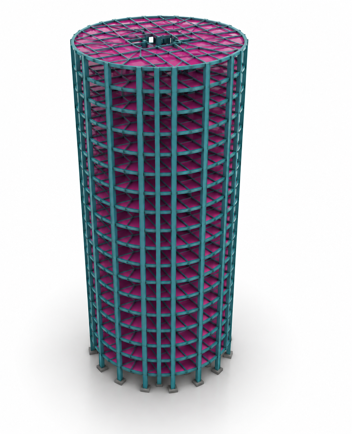 20 story Circular Building